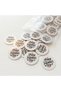 Valentine's Day'Happy Valentine's Day' Printed Stickers (4X4Cm) - 54 Pieces |   February 14Th Tag - 5