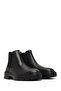 Men's Black Leather Chelsea Boots 25Wfd671818 - 4