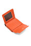 Women's Orange Printed Wallet 000A2D5619Cv - 6