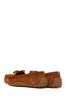 Women's Tan Winter Shoes,Tasseled Suede Genuine Leather Loafer 25Wfd350210 - 5