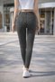 Women's High Waist Narrow Leg Super Skinny Fit Stretchy Ankle Length Denim Jean Jeans Pants C596-Anthracite - 5