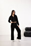 Women's Long Sleeve Zippered Modal Fabric Pocketed Hooded Crop - 8