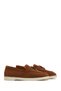 Women's Tan Suede Genuine Leather Masculine Shoes Casual Daily Shoes 24Sfd130210 - 3