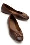 Lightweight, Attracting Attention with Its Simplicity, Does Not Make Noise When Walking, Everyday Ballet Flats - 4
