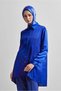 Asymmetric Cut Satin Tunic 44615 - 2