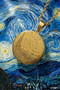 The Starry Night - Vincent Van Gogh |   316L Steel Necklace