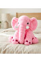 Gold My Sleeping Friend Elephant - Large Soft Plush Elephant 65 cm Pink - 2