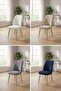 Oval Chair Cover Large Oval Stretch Fabric Washable Stretch Elastic Chair Cover Anthracite Color - 6