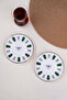 Tabak Evi Porcelain Acem Zade Green Tea Plate 11.8cm 2 Pieces - 4