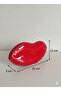 Women's Red Leather Makeup, Stationery, Pen Holder, Gift, Cosmetic Bag - 8