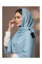 شال قطني شبكي منقوش بالكليم أصلي 75x195