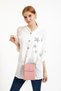 Women's Bag, Chain Strap Evening Dress Shoulder Bag 266 Dusty Rose Laser - 6