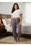 French Velvet Oversized Elastic Waist Pajama Bottoms