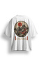 Istanbul Themed B Printed / O Oversized Unisex T-Shirt / 95% Cotton Premium Quality / 330Gr Thick Combed Cotton - 2