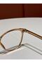 Tokyo Nude Transparent Light Brown Body Nude Stem Popular Cat Eye Glasses - 6
