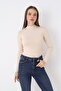 Women's Skin Long Sleeve Turtleneck Bodysuit - 4