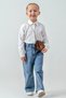 Girl's 4-Piece Stylish Combination Set |   Cardigan Shirt Pants and Bag |   Daily & Special Day (2-5 / 6-9 Years Old) - 7