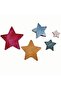 5-Piece Star, 5 Different Sizes in One Mold Stars Ramadan Silicone Mold K-1316, Soap Plaster Candle Mold - 4