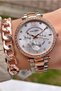 Brand Rose Silver Color Women's Wristwatch - Bracelet Gift - 5