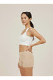 Moncorno Model Women's Boxer Fit Model with a Corset Effect That Enhances the Figure, Boxer in Skin Color - 4