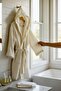 100% Cotton 4 Layer Muslin Ecru Children's Bathrobe - 2