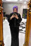 Sparkly Zippered Sequin Fish Skirt Hijab