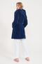 Welsoft Hooded Plush Short Women's Dressing Gown - 5