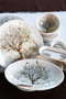 Geyik 16 Piece Porcelain Breakfast Set for 6 People - 7