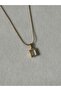 Stone Gold Frame Steel 316L Necklace