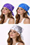 100% Cotton Classic Pattern Unisex 3-Piece Bandana Set Colorful Bandana Ethnic Patterned a Quality Bandana