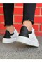 Kb-X500 Men's Casual Lace-Up Leather Sports Sneaker Shoes Cbt - White/Black - 3