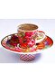 ESTERHOMEDECOR porcelain coffee cup set for 6 people - 2