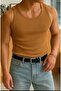 Premium Men's Halter Neck Fitted Sportsman Stretch Fabric Tank Top