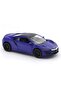 Far East Series Honda Nsx Blue Opening Doors Die Cast Pull Drop Metal Model Car 11 cm 1:32 - 5