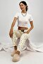 Women's Velvet Pajama Bottoms Sweatpants Cotton Yellow Lemon