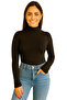 Women's 4-Piece Long Sleeve Body High Neck Badi 4 Pieces Half Turtleneck - 2