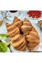 A Artificial Croissant Bread for Decoration Artificial Croissant Look Food Model Home Kitchen Desk . - 4