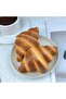 A Artificial Croissant Bread for Decoration Artificial Croissant Look Food Model Home Kitchen Desk . - 2