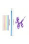 100PCS Mix Colour 50/100PCS Metallic Modeling Balloons for DIY Animal Shapes, Thickened Latex Magic - 4