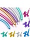 100PCS Mix Colour 50/100PCS Metallic Modeling Balloons for DIY Animal Shapes, Thickened Latex Magic - 7