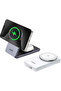 2-in-1 Wireless Charging Stand White – W706-45057 - 7