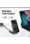 2-in-1 Wireless Charging Stand White – W706-45057 - 6