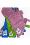 Gray Pattaya Dog Bathrobe-Dog Drying Towel- Cat Dog Clothing - 6