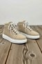 Men's High-Top Lace-Up Suede Sneakers Flat Sole Functional Durable Quality Stylish - 6