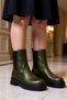 Women's Flat Sole Round Toe Laceless Suede Boots Functional Durable Quality Comfortable Stylish