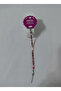 Amethyst Stone Detailed Colorful Beaded Adjustable Bracelet - 3