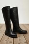 Women's Round Toe Flat Heel Zippered Boots Functional Durable Quality Comfortable Stylish - 5