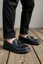 Men's Round Toe Laceless Tasseled Sneakers %100 Linen Functional Durable Stylish - 6
