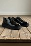 Men's Lace-Up Patent Leather Sneakers Standard Fit Leather Functional Durable Quality Comfortable - 6