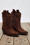 Women's Pointed Toe Block Heel Boots %100 Polyurethane Upper Functional Durable Quality Stylish - 5